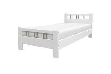 Кровать односпальная Вероника-3 (Белый Античный) 90х200 в Находке