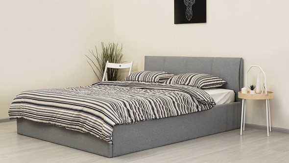 Спальная кровать Фиби 1400х2000 с подъёмным механизмом в Артеме - изображение