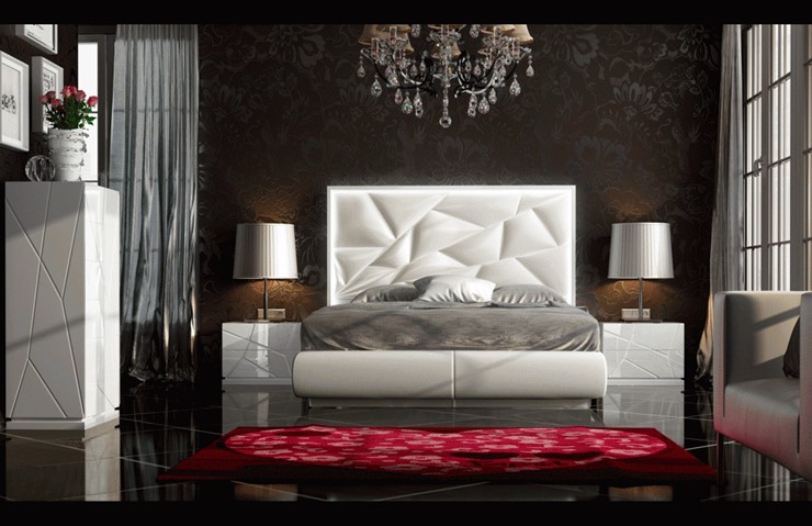 Кровать полутороспальная FRANCO KIU 1242 с LED подсветкой изголовья (160х200) в Уссурийске - изображение 11