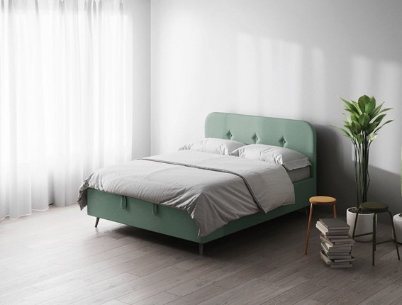 Кровать в спальню Jazz 1400х1900 с подъёмным механизмом в Артеме - изображение