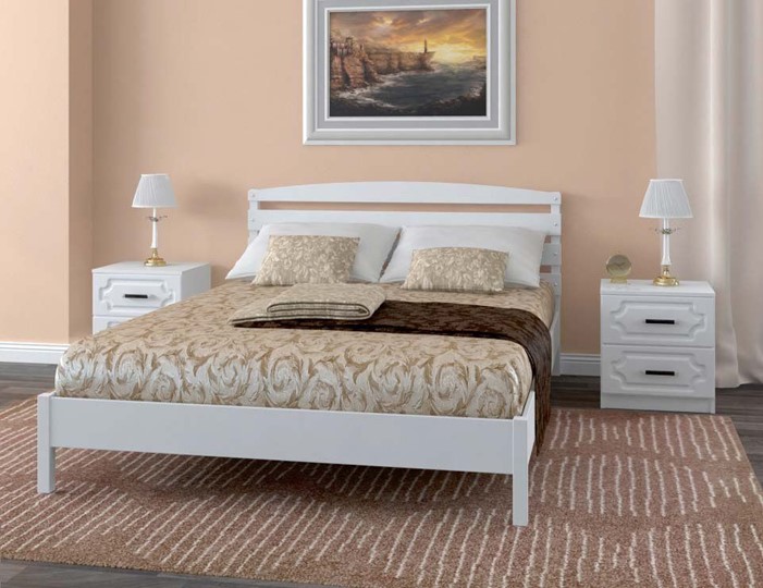 Кровать 1.5-спальная Камелия-1 (Венге) 140х200 в Уссурийске - изображение 1