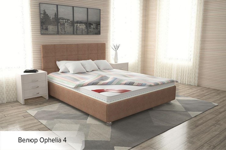 Полуторная кровать Капри 140х200 (с основанием) в Артеме - изображение 13