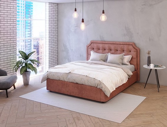 Спальная кровать Lorena 1400х2000 с подъёмным механизмом во Владивостоке - изображение