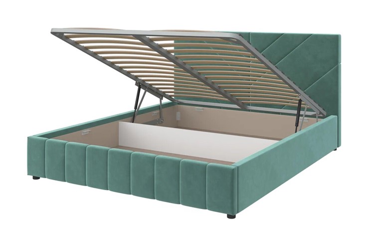 Кровать спальная Нельсон Линия 120х200 (вариант 4) с подъёмным механизмом в Уссурийске - изображение 1