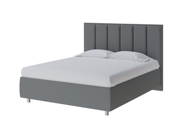 Кровать в спальню Routa 140х200, Рогожка (Savana Grey (серый)) в Уссурийске
