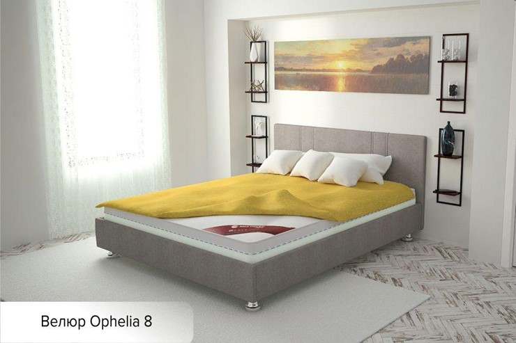 Кровать полутороспальная Вена 140х200 (с основанием) в Артеме - изображение 2