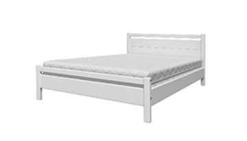 Спальная кровать Вероника-1 (Белый Античный) 90х200 в Уссурийске