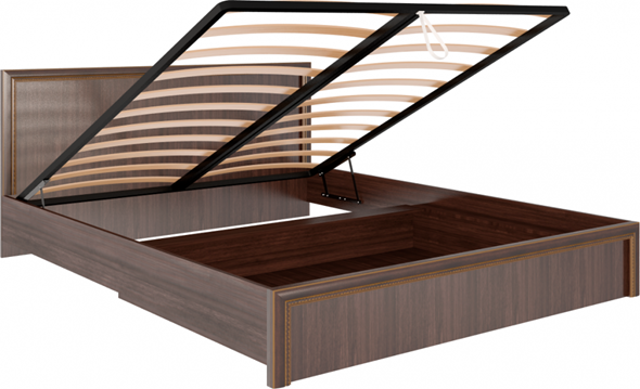 Кровать с механизмом Беатрис М08 (Орех Гепланкт) в Артеме - изображение