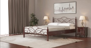 Спальная кровать Марго 160*190 с основанием в Артеме