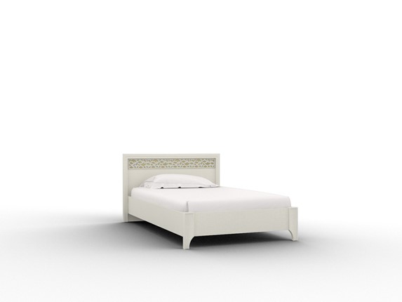 Полуторная кровать Twist  с основанием (Кр-03 1200) в Артеме - изображение