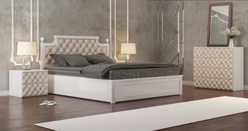 Кровать 2-спальная Сфера 160*190 с основанием в Уссурийске