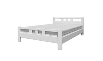 Односпальная кровать Вероника-2 (Белый Античный) 90х200 в Артеме