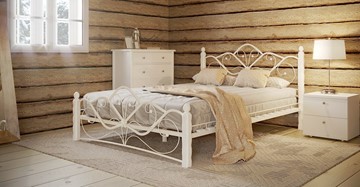 Кровать в спальню Венера 1, 1600, белый/белый во Владивостоке - предосмотр
