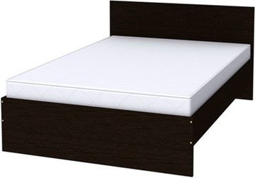 Полуторная кровать K14 с основанием, цвет Венге в Уссурийске