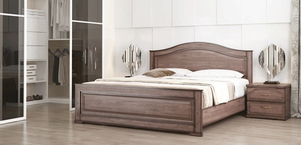 Кровать спальная Стиль 3, 160х200 с основанием во Владивостоке - изображение