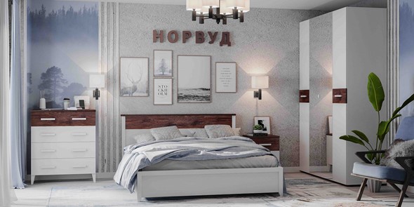 Спальный гарнитур Норвуд №1 во Владивостоке - изображение