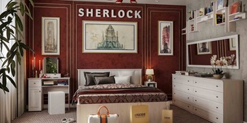 Набор мебели для спальни Sherlock №5 во Владивостоке - предосмотр