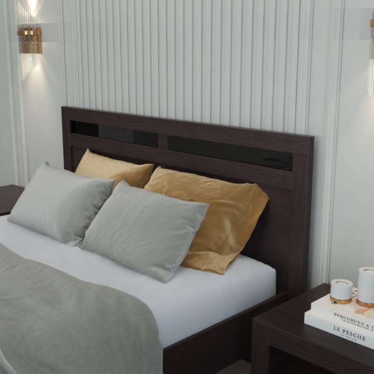 Модульная спальня Изабелла, Каштан Венге/Орех темный в Артеме - изображение 2