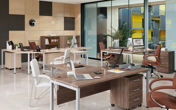 Офисный набор мебели Xten S 1 - один стол с приставным брифингом во Владивостоке - предосмотр