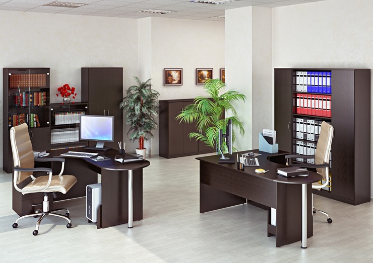 Набор мебели в офис Nova S, Венге Цаво в Уссурийске - изображение