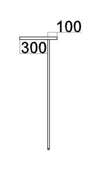 Стойка ресепшен прямая без боковых стенок DEX DMS 160 1600х400х1200 мм. Венге во Владивостоке - изображение 1
