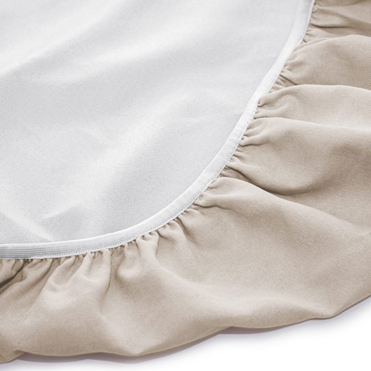 Чехол Vask для мягких кроватей 160х80 холодный бежевый (микрошенилл) в Артеме - изображение 3