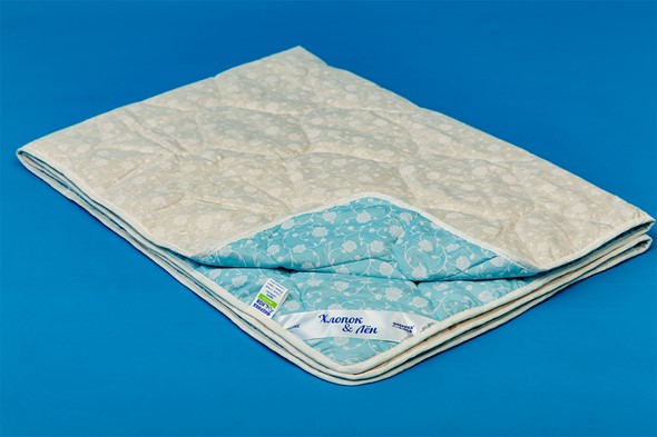 Одеяло легкое двуспальное Хлопок &  Лен в Артеме - изображение