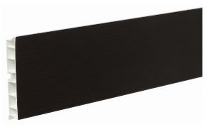 Цоколь ПВХ (цвет Черный) 4 м (H-100) в Артеме
