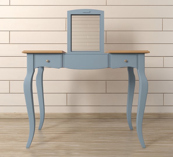 Косметический столик Leontina (ST9309B) Голубой в Находке - изображение 4