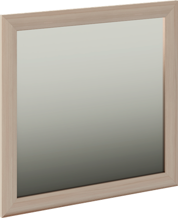 Зеркало навесное Глэдис М29 (Шимо светлый) в Артеме - изображение