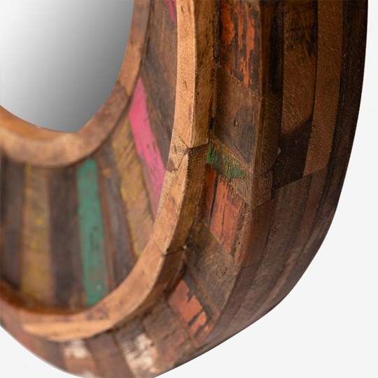 Зеркало настенное Маниша круглое в Артеме - изображение 2