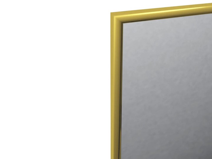 Настенное зеркало в спальню Сельетта-5 глянец золото (1500х500х9) во Владивостоке - изображение 1