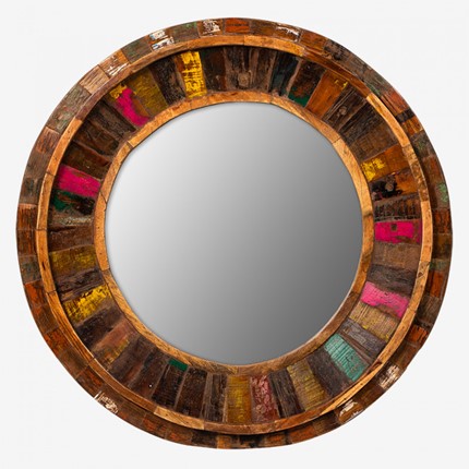 Зеркало настенное Маниша круглое в Артеме - изображение