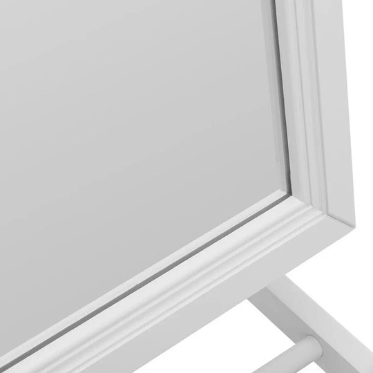 Зеркало напольное в гардероб BeautyStyle 27 (135х42,5см) Белое в Уссурийске - изображение 3