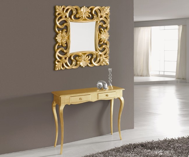 Зеркало настенное PU021 золото в Уссурийске - изображение 2