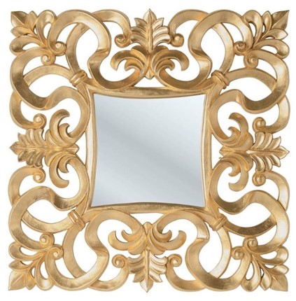 Зеркало настенное PU021 золото в Уссурийске - изображение