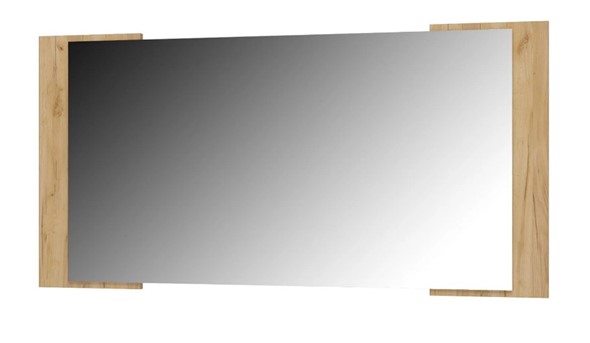 Зеркало настенное Тоскана (Дуб крафт золотой/Белый поры глубокие) во Владивостоке - изображение