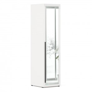 Шкаф одностворчатый Джоли Тип 2 ЛД 535.110 с зеркалом, Серый шелк в Артеме - предосмотр