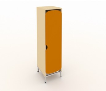 Детский шкаф-пенал ШГС2М (Оранжевый) в Артеме
