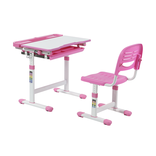 Стол растущий и стул Cantare Pink в Артеме - изображение 1