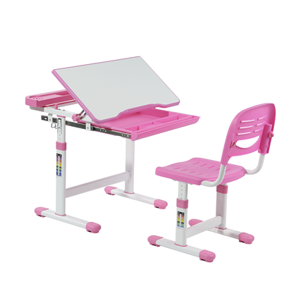 Стол растущий и стул Cantare Pink в Уссурийске - изображение