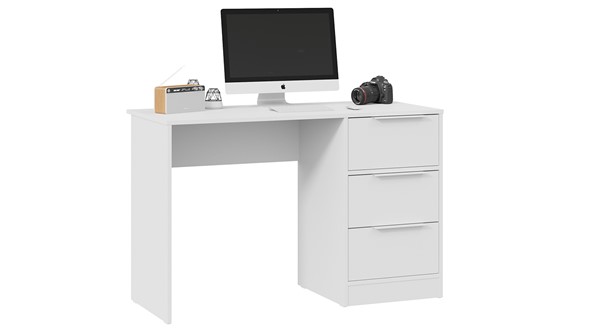 Письменный стол Марли Тип 1 (Белый) в Уссурийске - изображение