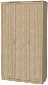 Шкаф распашной 106 3-х створчатый, цвет Дуб Сонома в Уссурийске
