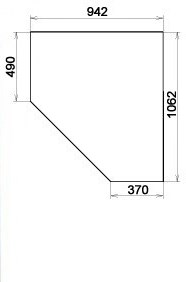 Шкаф 403 несимметричный, цвет Венге в Артеме - изображение 2