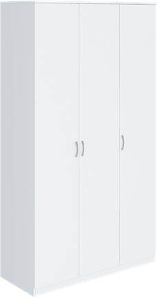 Распашной шкаф Осло М01 (Белый) в Находке - изображение