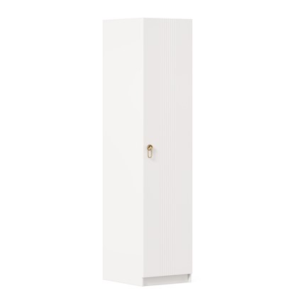 Шкаф одностворчатый Айла ЛД 688.130.000, Белый, исполнение 1 в Артеме - изображение