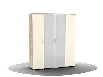 Шкаф распашной Silvia, ШО-04 (2г/2зр), цвет фасада слоновая кость в Артеме