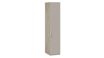 Шкаф для белья Эмбер СМ-348.07.001 (Баттл Рок/Серый глянец) во Владивостоке