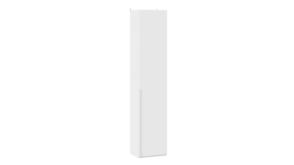 Шкаф для белья Порто (366) СМ-393.07.211 (Белый жемчуг/Белый софт) в Артеме - изображение