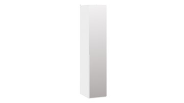 Шкаф одностворчатый Порто (580) СМ-393.07.002 (Белый жемчуг/Белый жемчуг) в Артеме